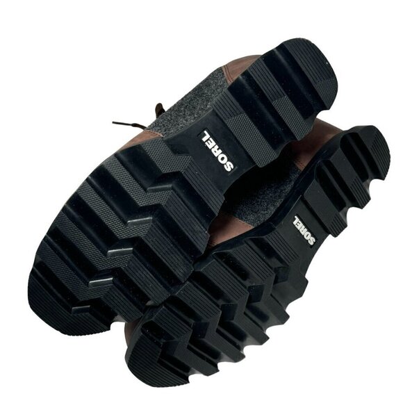 Sorel Women's Joan of Arctic Wedge III Lexie Boots Tobacco size 9.5 NEW - Picture 9 of 9